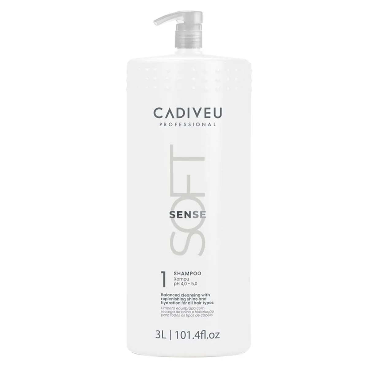 Shampoo Soft Sense Cadiveu 3l