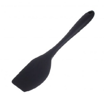 Espatula Arredondada Silicone Preto WECK 5069
