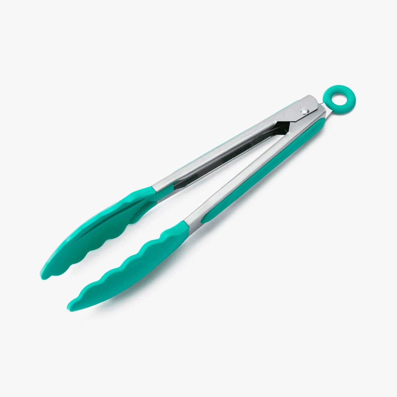 Pegador Inox C/.ponta Silic Verde 23cm