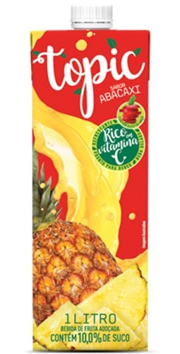 Suco Topic 1l.abacaxi