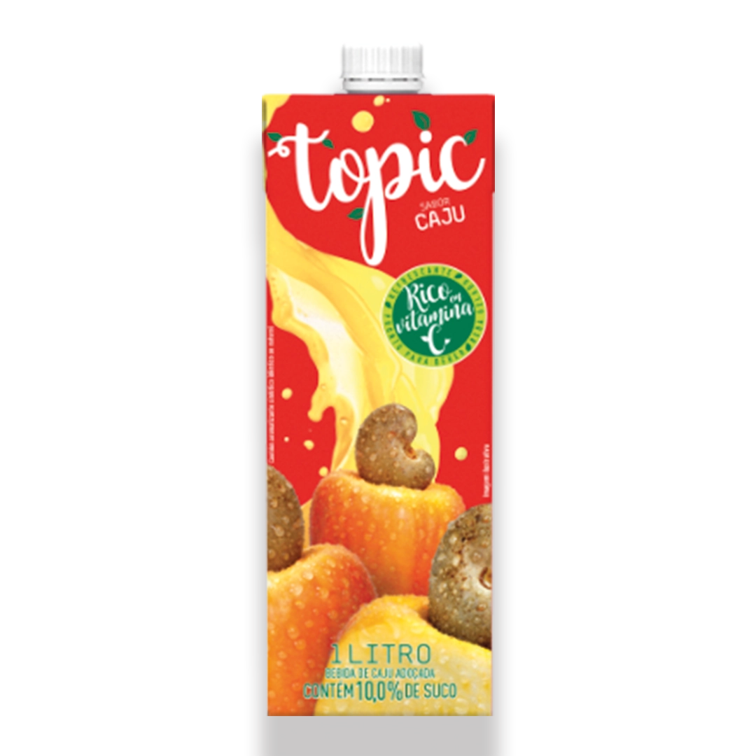 Suco Topic Caju 1l