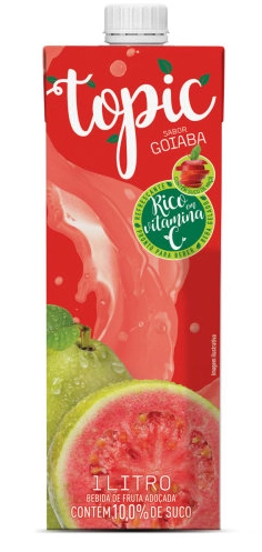 Suco Topic 1l.goiaba