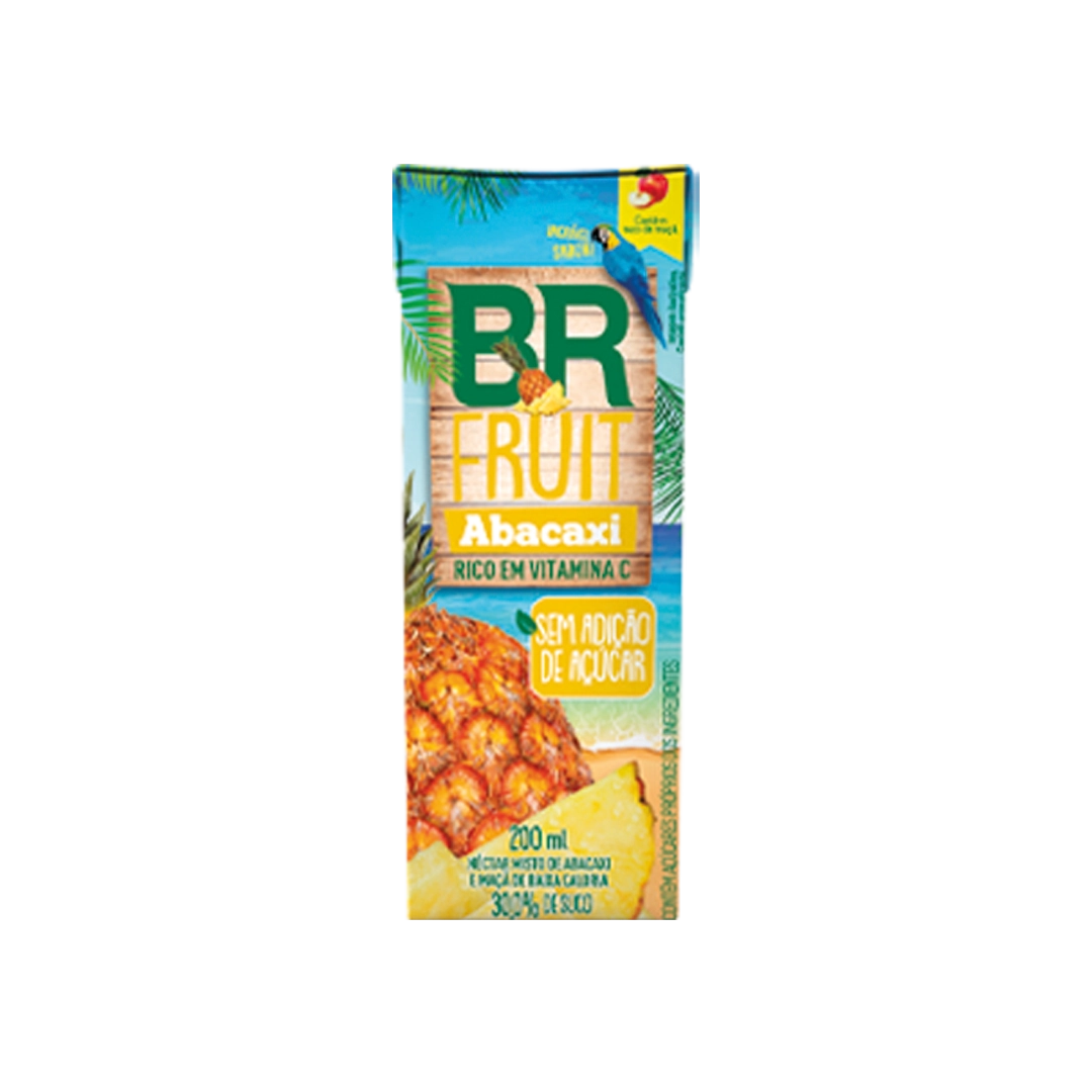 Néctar Misto Abacaxi e Maçã BRFruit 200ml