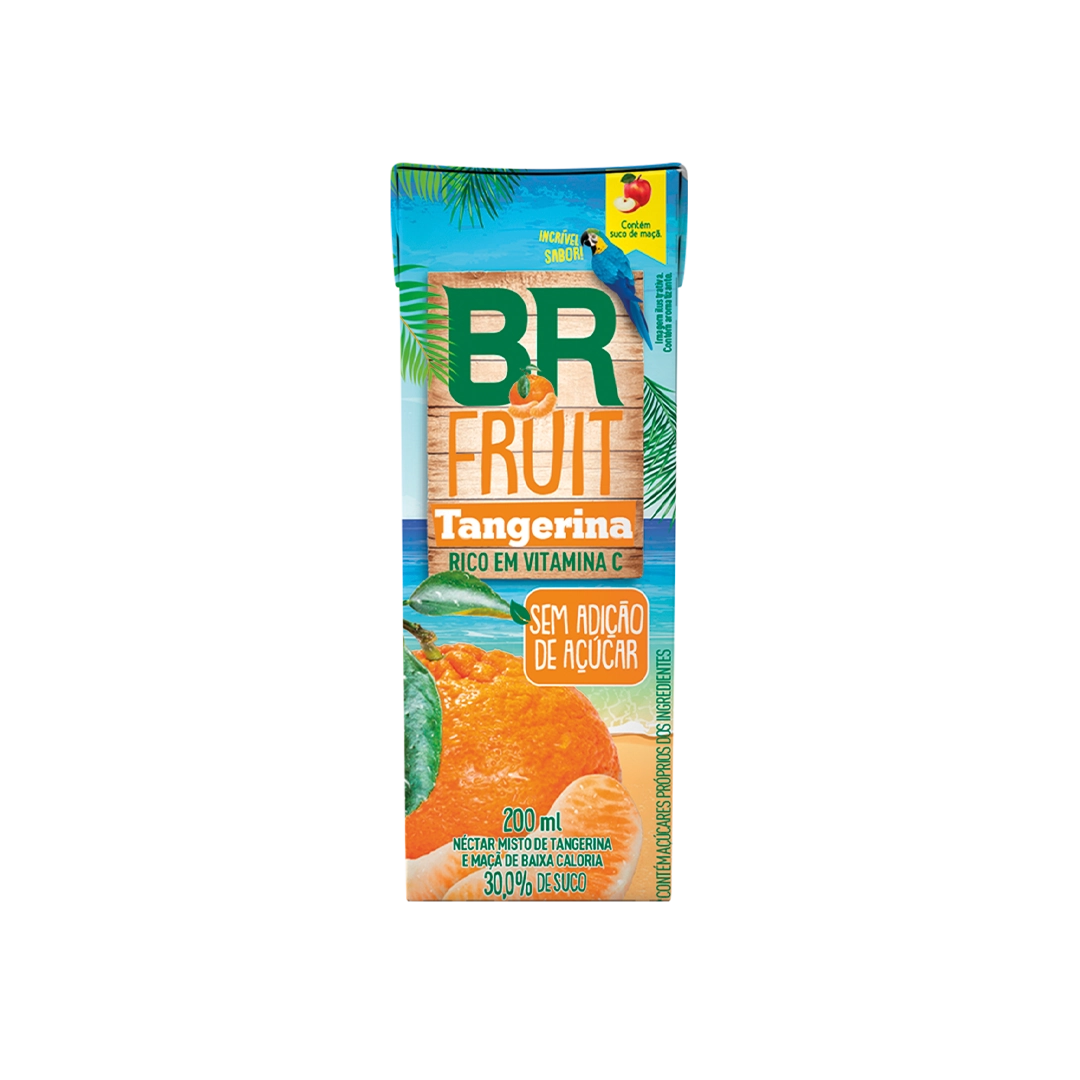Néctar Misto Tangerina e Maçã BRFruit 200ml