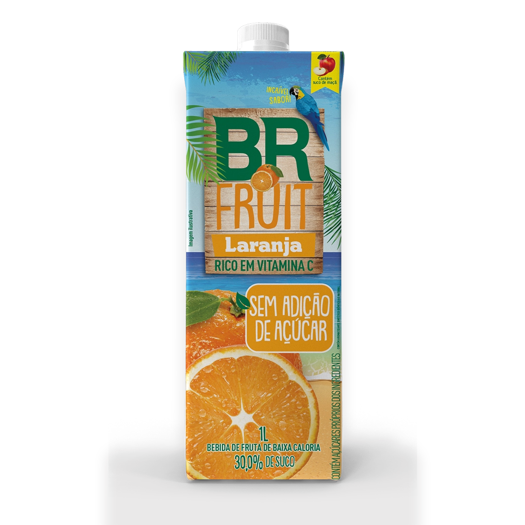 Néctar BRFruit Laranja com Maçã 1L
