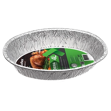 Assadeira Oval 4l Bricoflex 1x1und