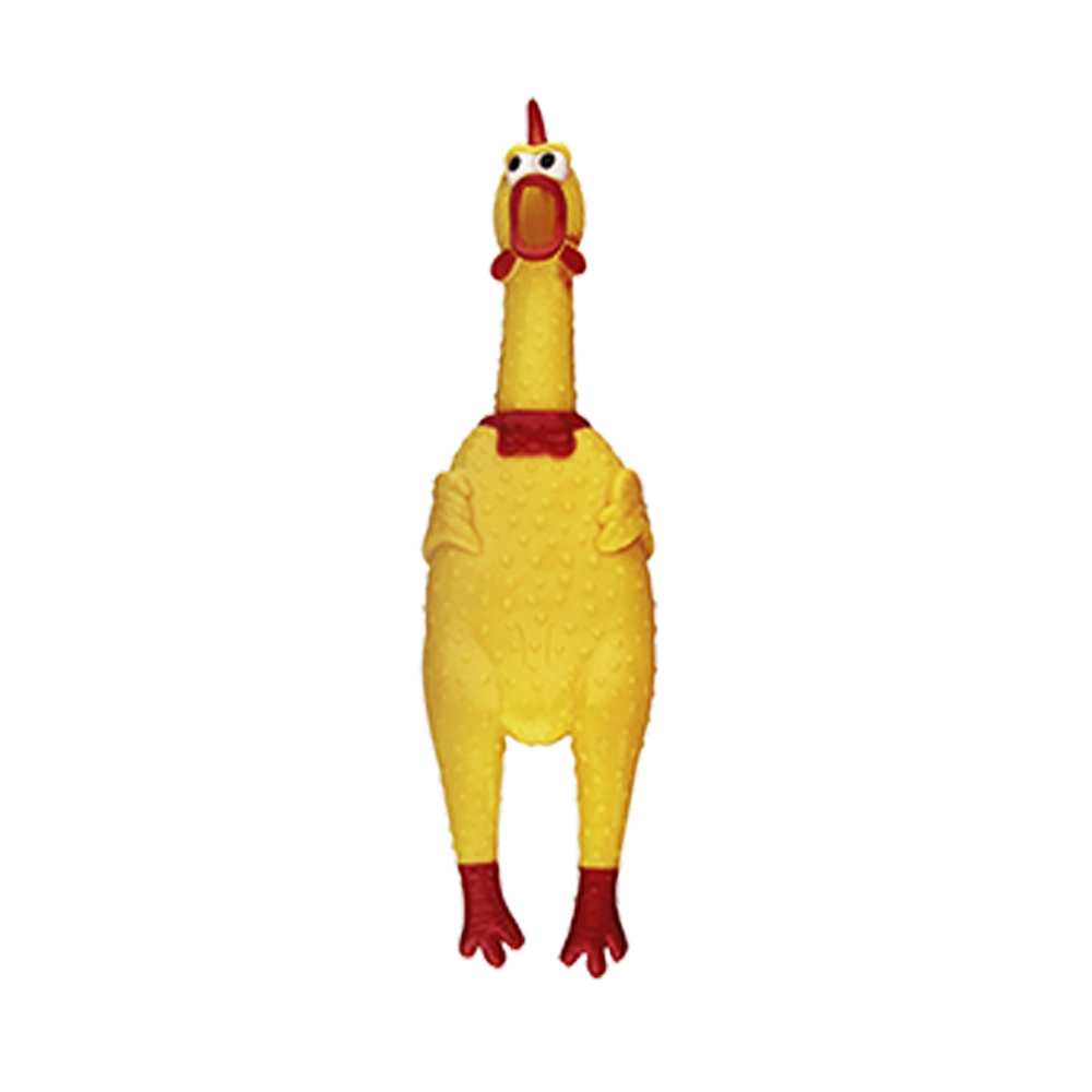 Brinquedo Power Pets Frango Gritador Peq 16cm
