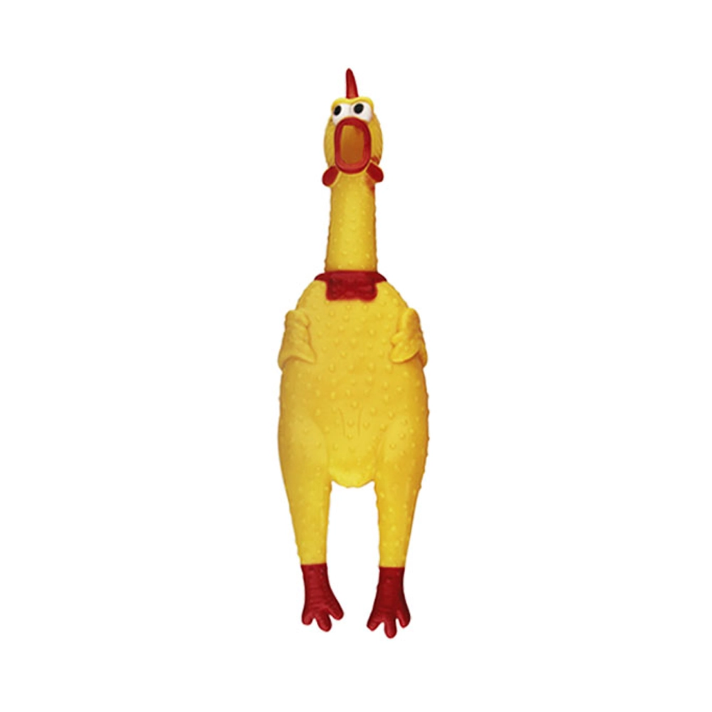 Brinquedo Power Pets Frango Gritador Medio 31cm