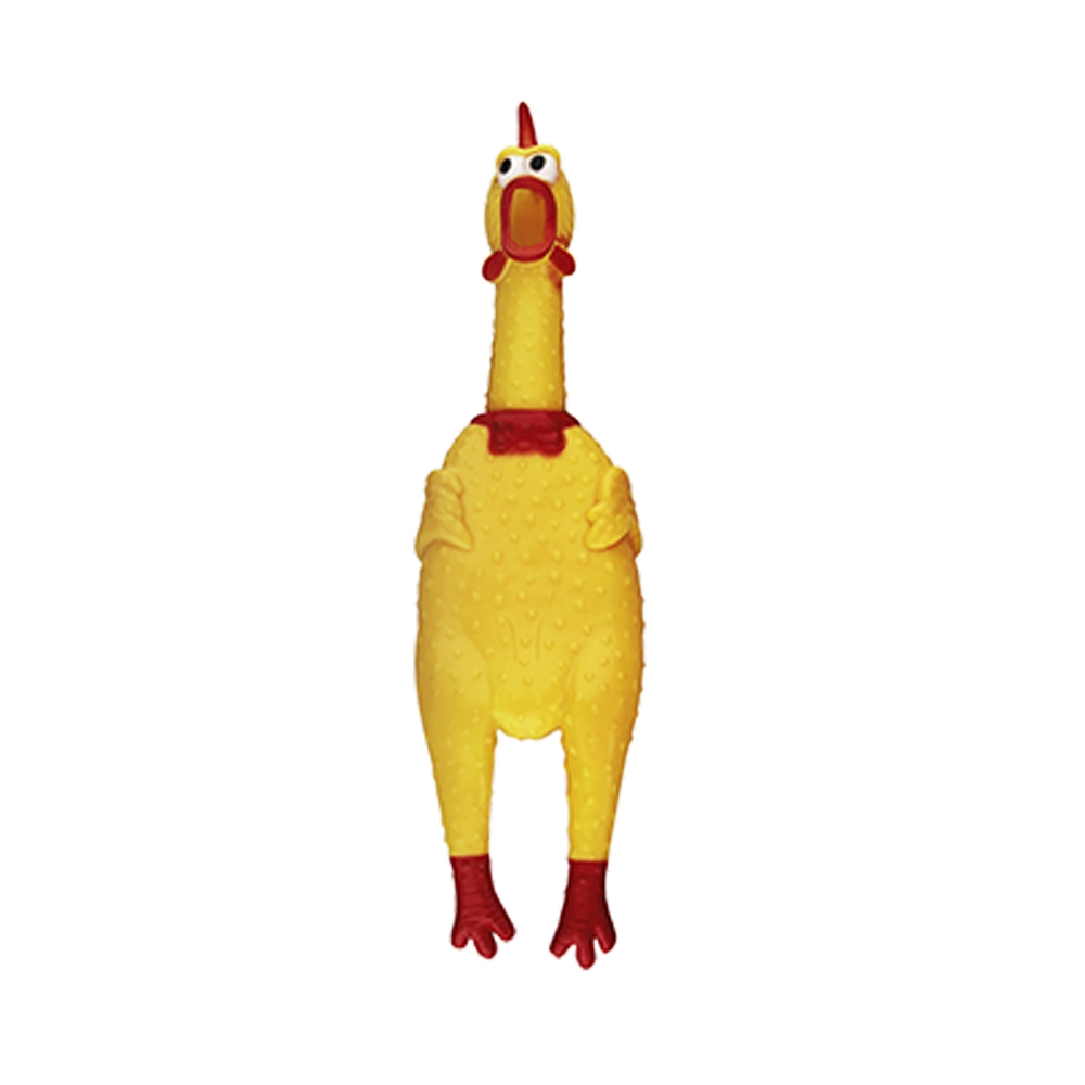 Brinq Frango Sonoro Gritador Grande 39cm