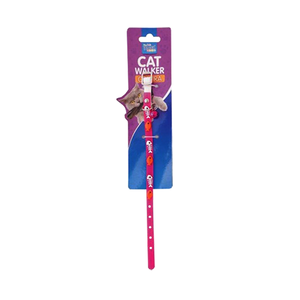 Coleira Fel Silicone Peixinhos 30cm Mix