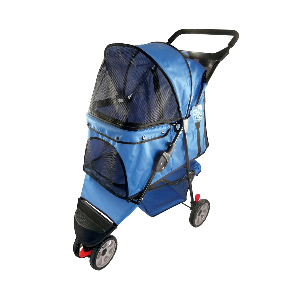 Carrinho para Cães e Gatos The Baby's Pet - Azul 10Kg
