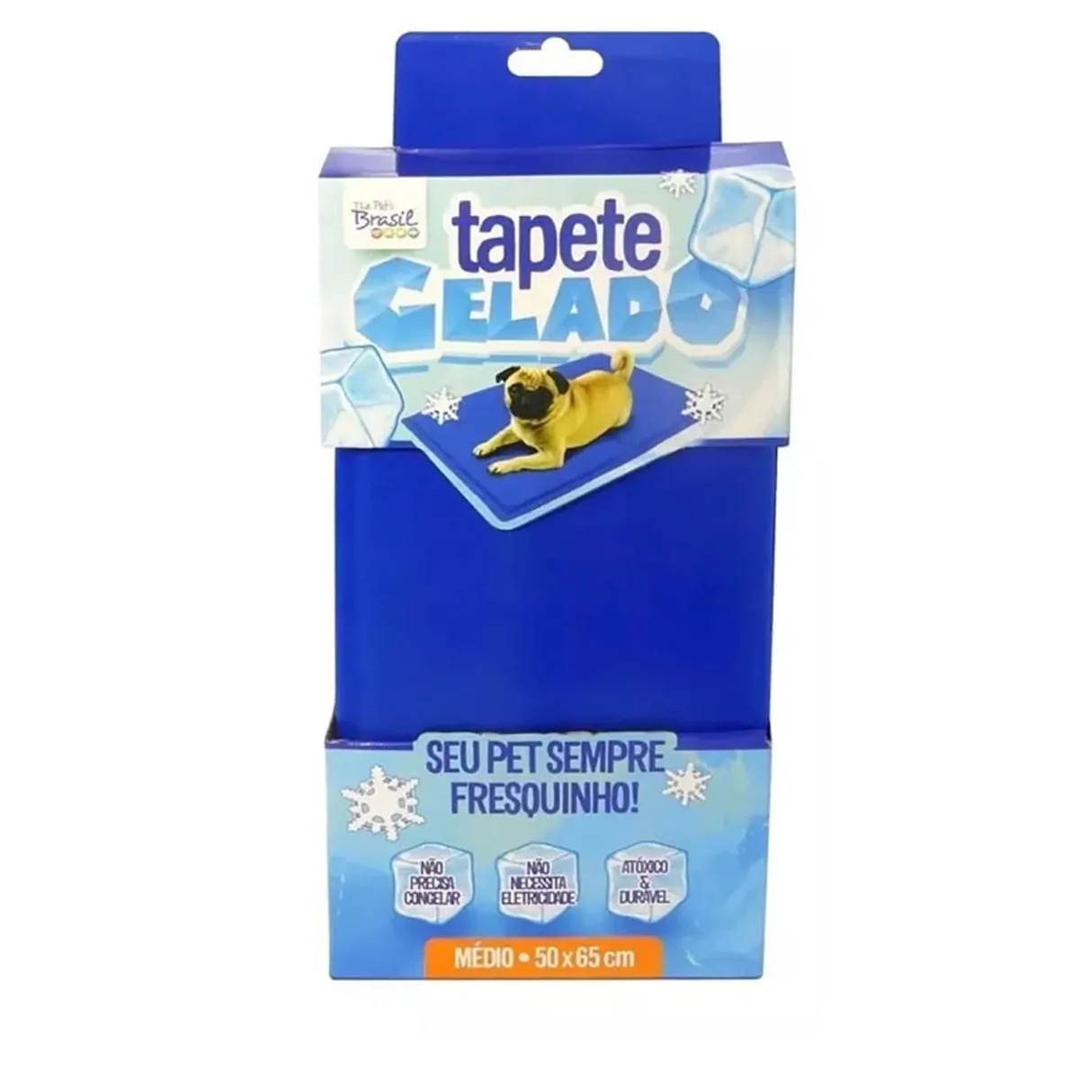 Tapete Gelado The Ice Pad 50x65 Azul 10683 The Pets