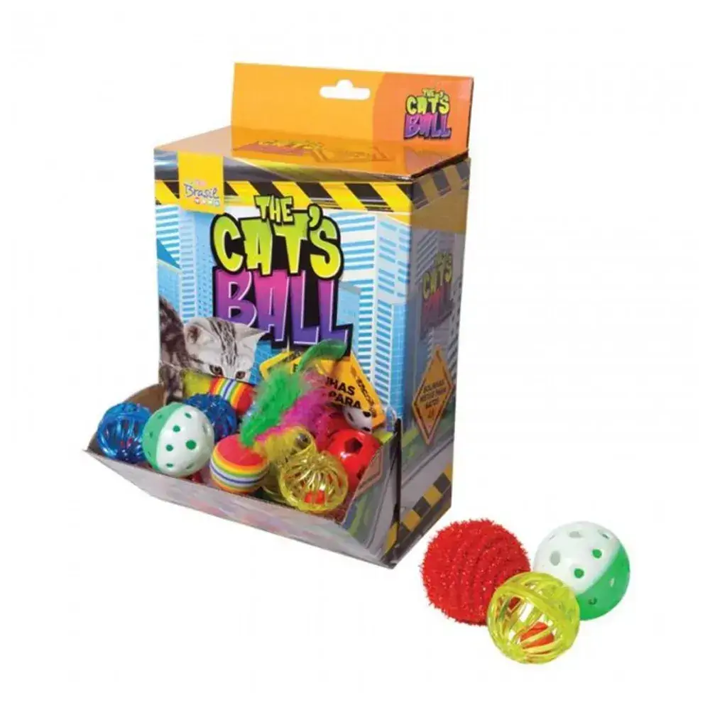 Brinq Gato Toy Bolinhas Mistas
