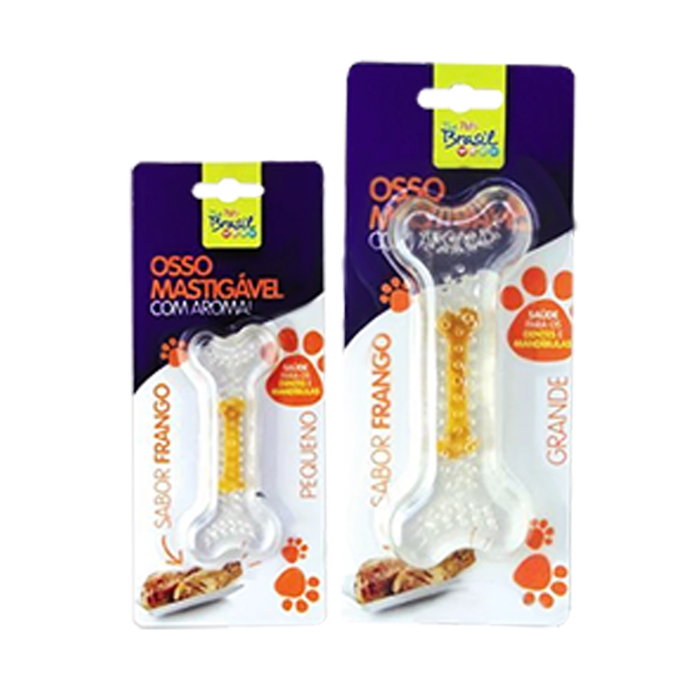 Osso Mastigavel Aroma Frango Peq