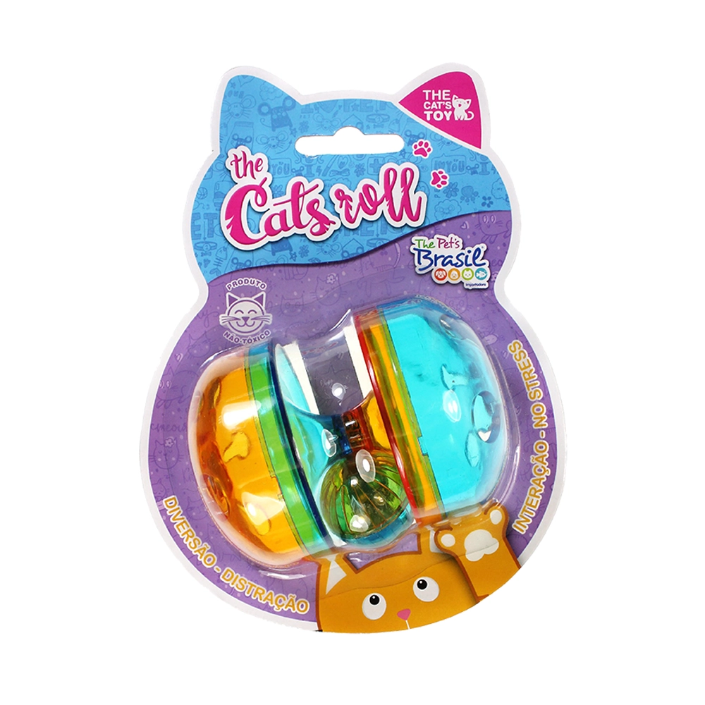 Brinquedo Interativo The Pets Brasil Para Petiscos The Cats Roll Un