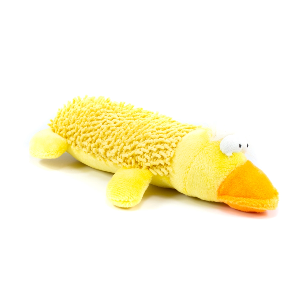 Brinq Pelucia Patinho Felpudo
