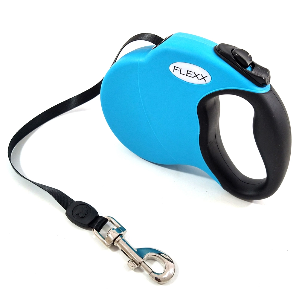 Guia Retratil The Pets Flexx Grande Azul