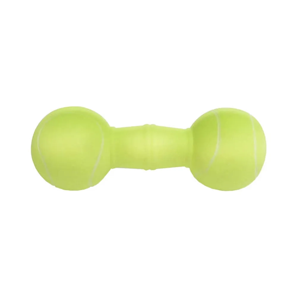 Brinquedo Vinil Halteres Bolinhas De Tenis