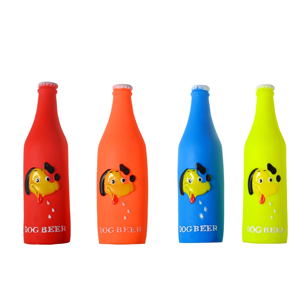 Brinq Vinil Dog Beer Garrafa Colors