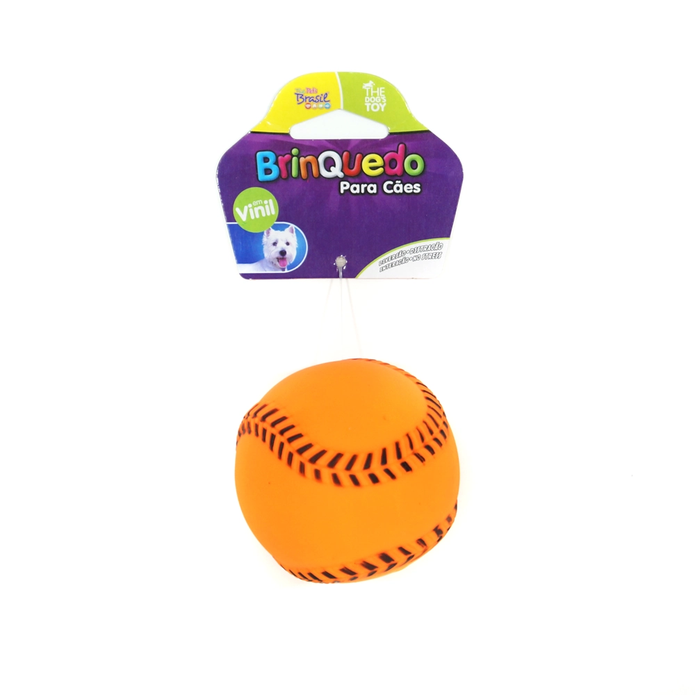Brinq Vinil Bola Beisebol 6,5cm