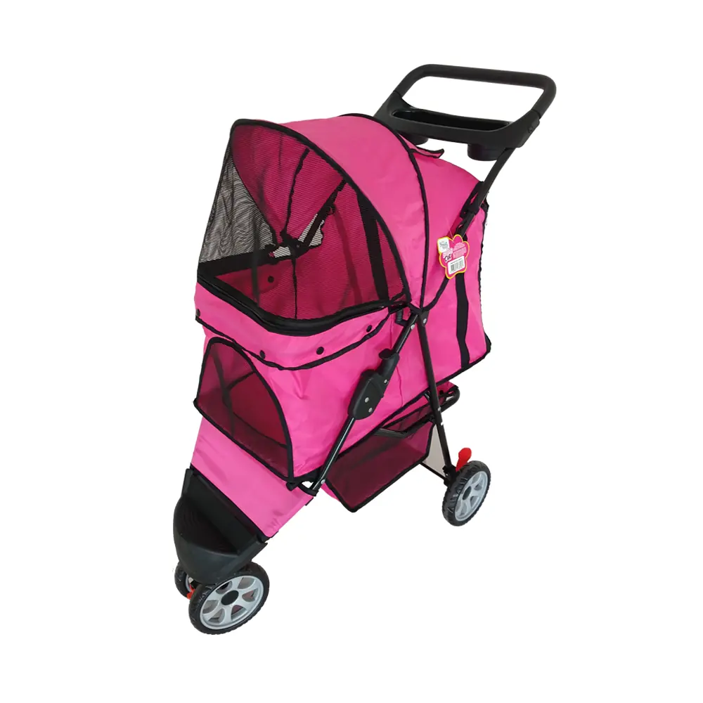 Carrinho The Baby´s Pet Rosa 10kg