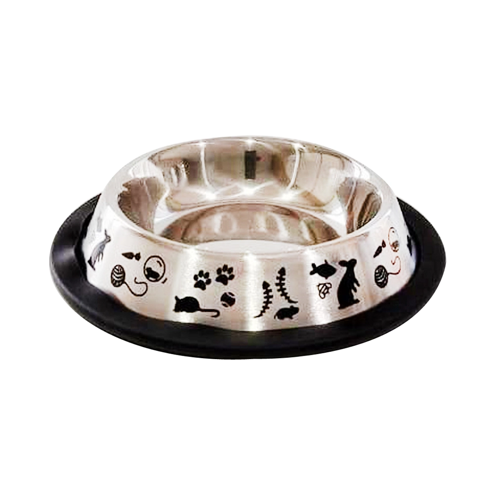 Comedouro Inox Anti Derrapante Gato 160ml