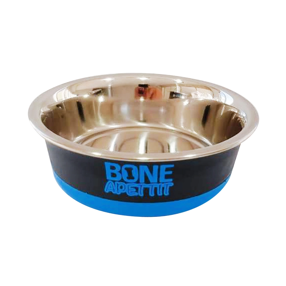 Comedouro Inox Bone Apetit Azl 350ml