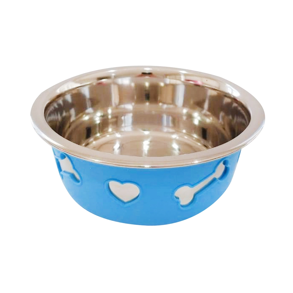 Comedouro Inox Decorado 3d Azl 850ml
