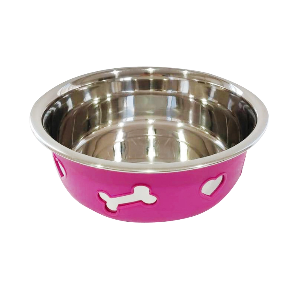 Comedouro Inox Decorado 3d Rs 850ml