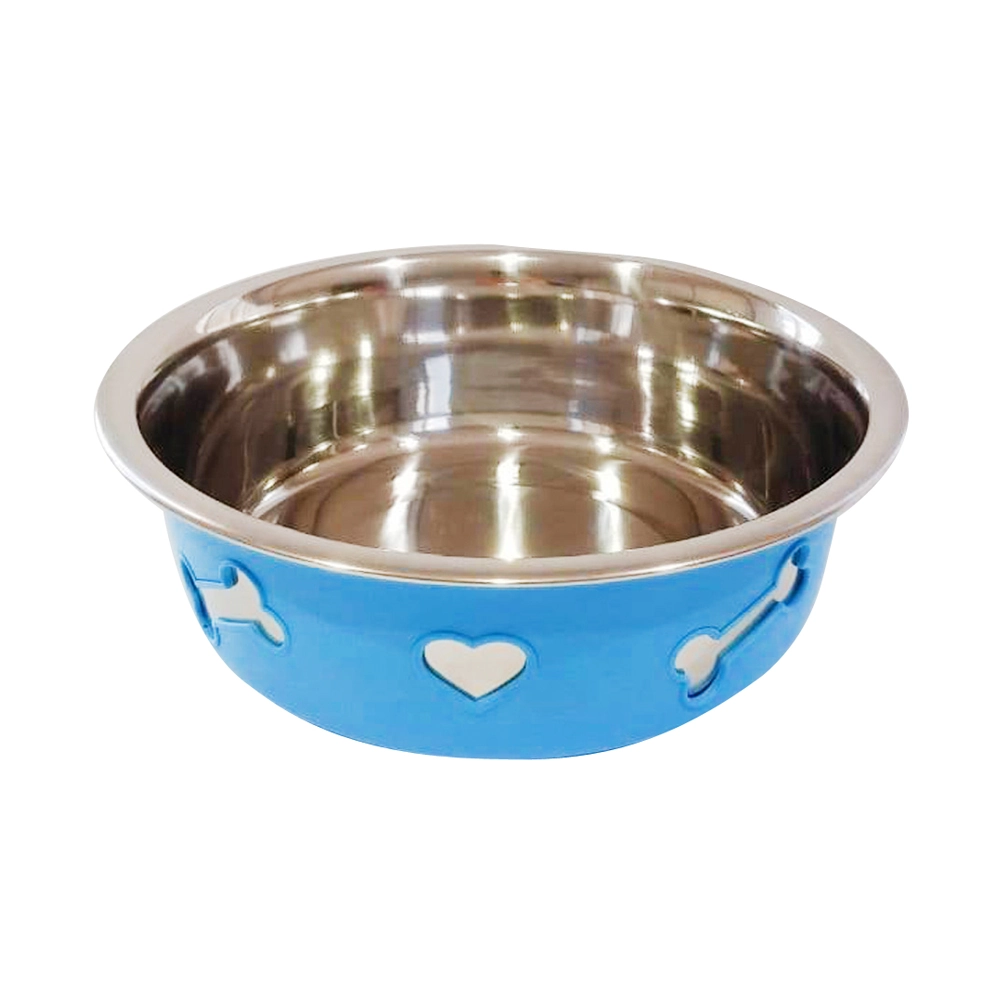 Comedouro Inox Decorado 3d Azl 1350ml