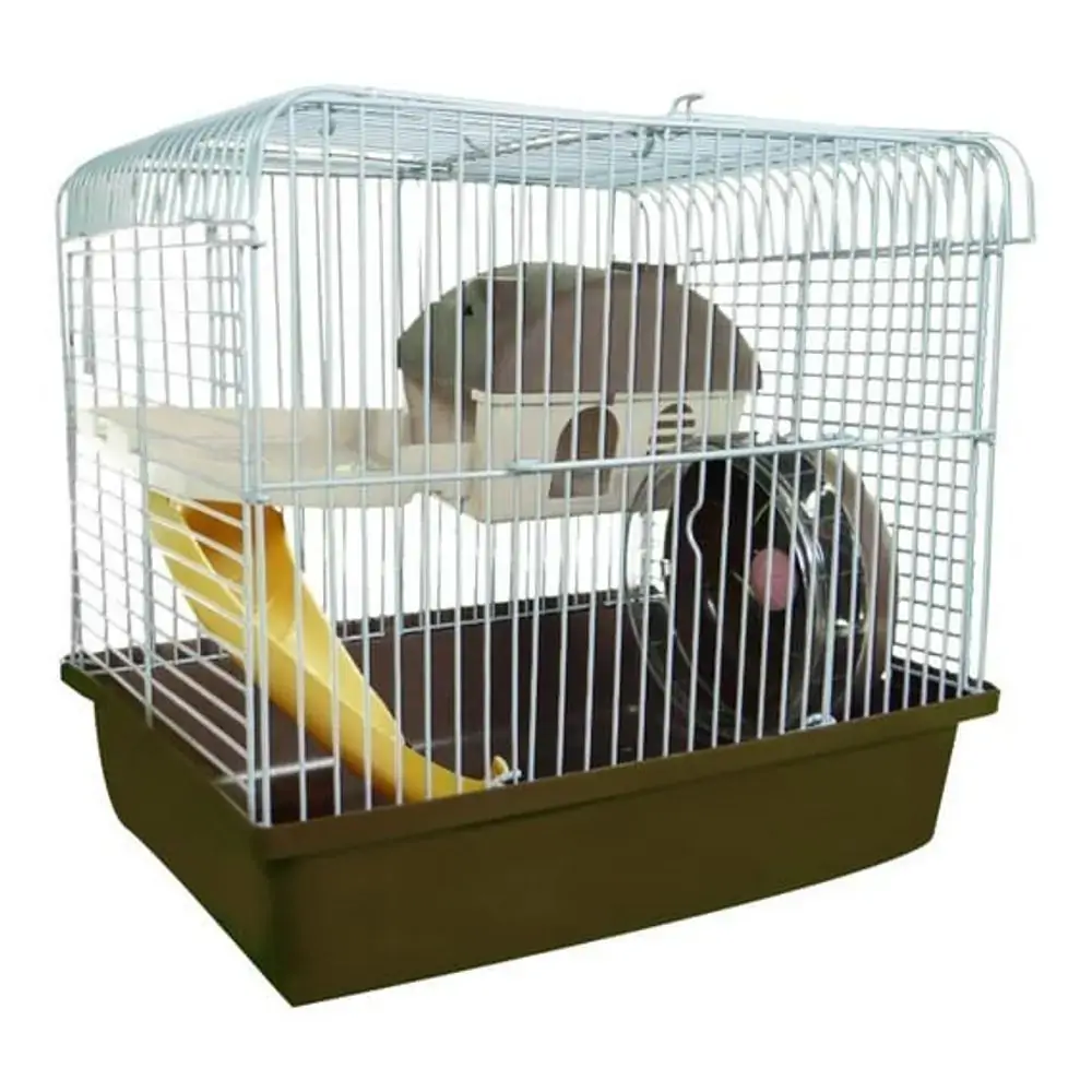 Gaiola Hamster Happy Home Marrom