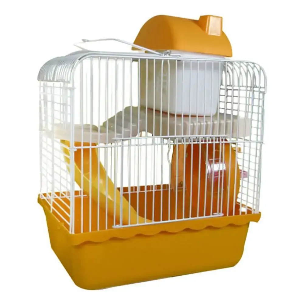 Gaiola Hamster Funny Home Amarelo