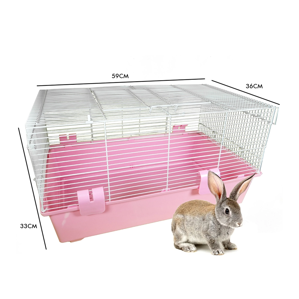 Gaiola Para Coelho The Pets Rosa