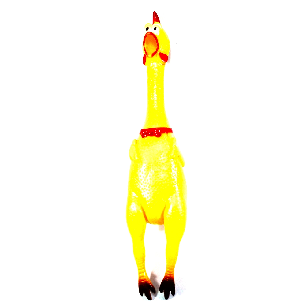 Frango Sonoro Gritador Gigante 55cm The Pets Un