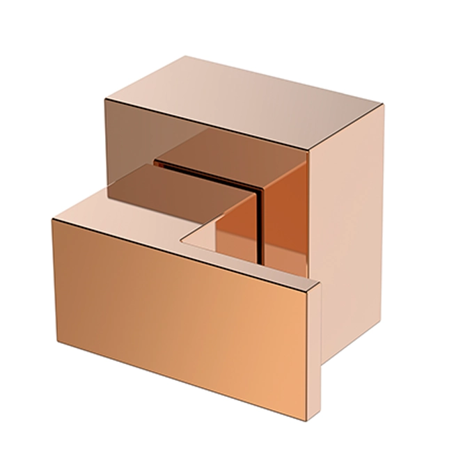 Acabamento para registro Padrão Deca Madrid Rosé Gold Jiwi