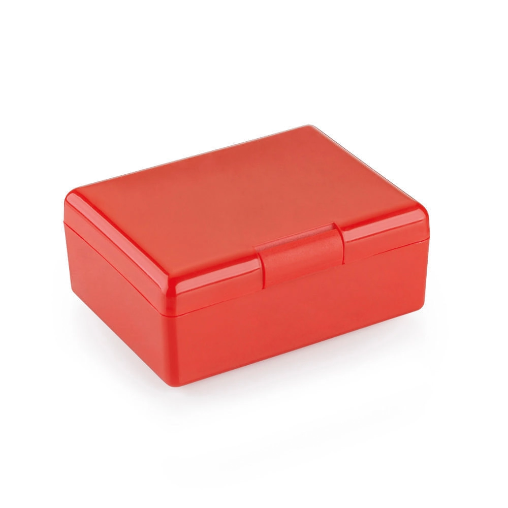 Caixa Retangular M Vermelho R.f1167 Atacado Ind Unid Oldplast