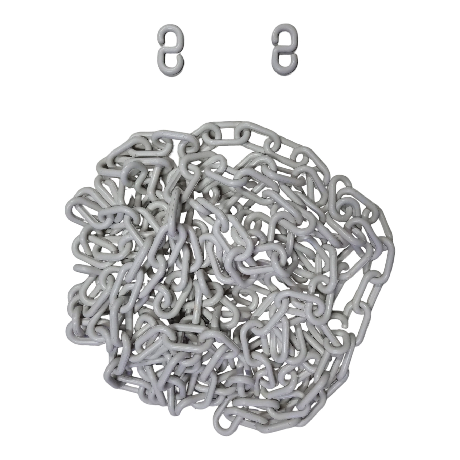 Corrente de Polietileno Elo 3/16" Oval 9mmx10m Branca Pic Plásticos