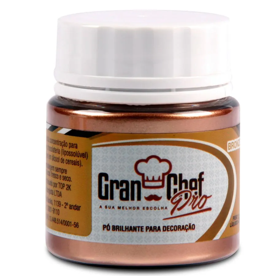 Po Brilhante P/ Dec Bronze 5g Gran Chef
