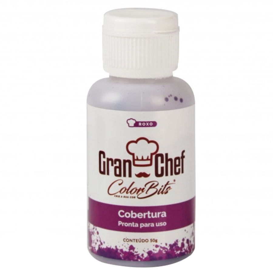 Corante Color Bits Cob Roxo 50g Gran Chef