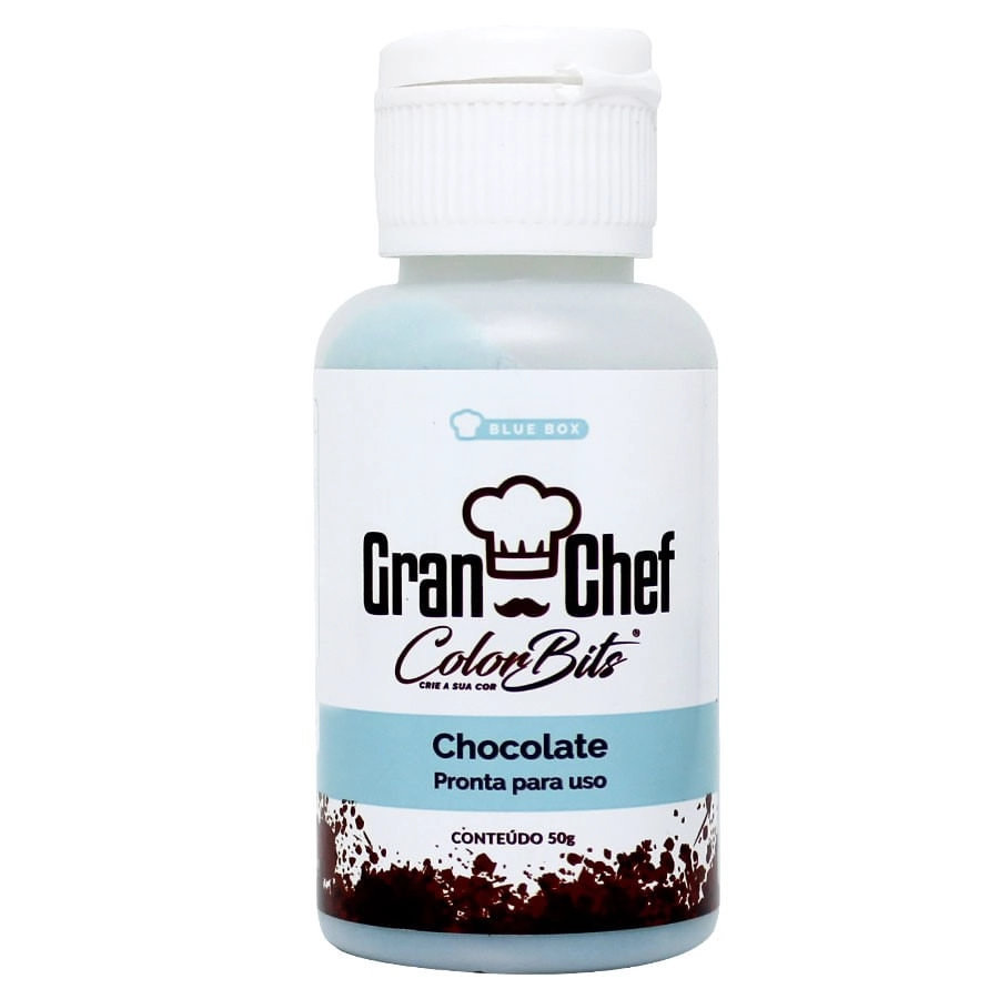 Corante Color Bits Choco Blue Box 50g Gran Chef