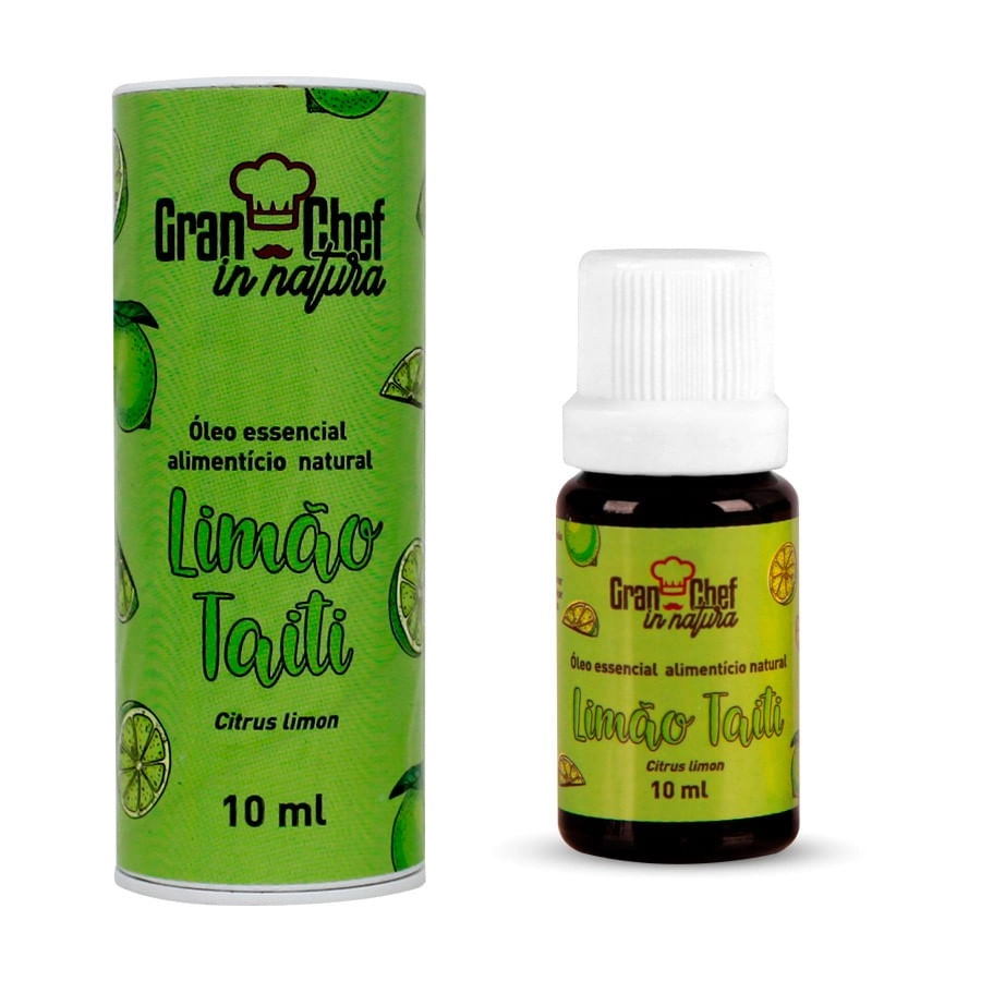 Oleo Essencial Natural Limao Taiti 10ml Gran Chef