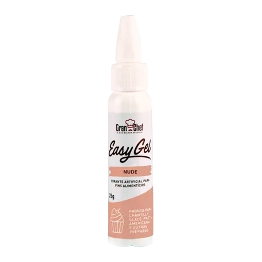 Corante Easy Gel Nude 25g Gran Chef