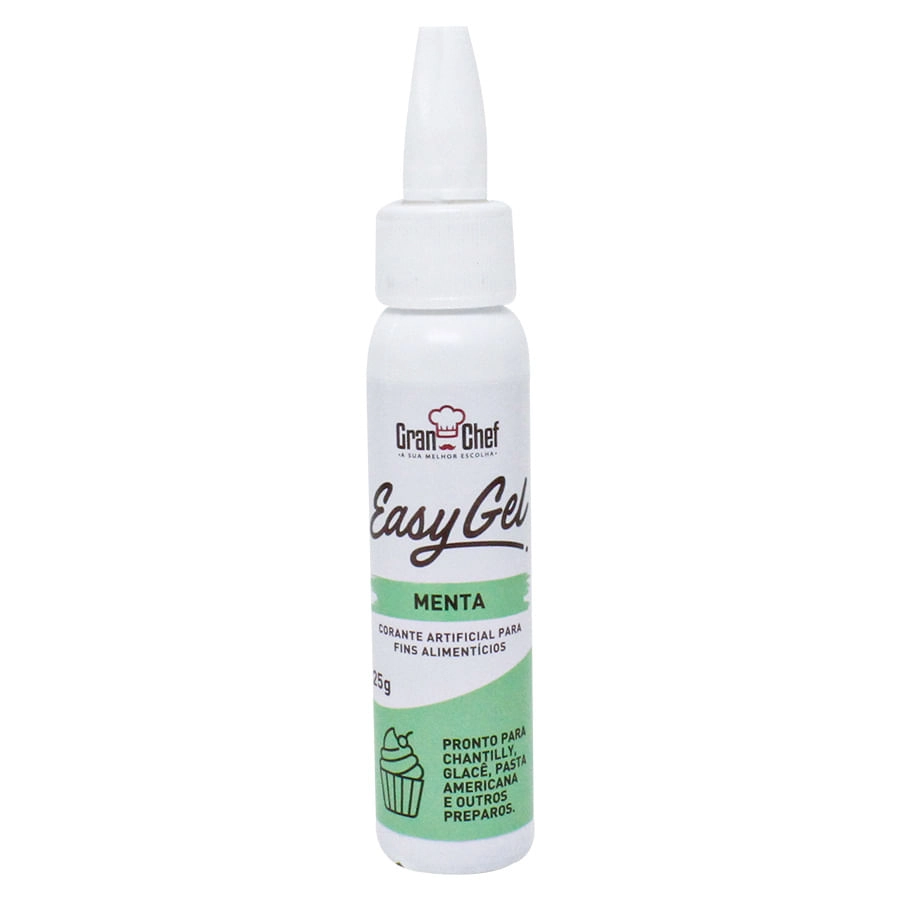 Corante Easy Gel Menta 25g Gran Chef