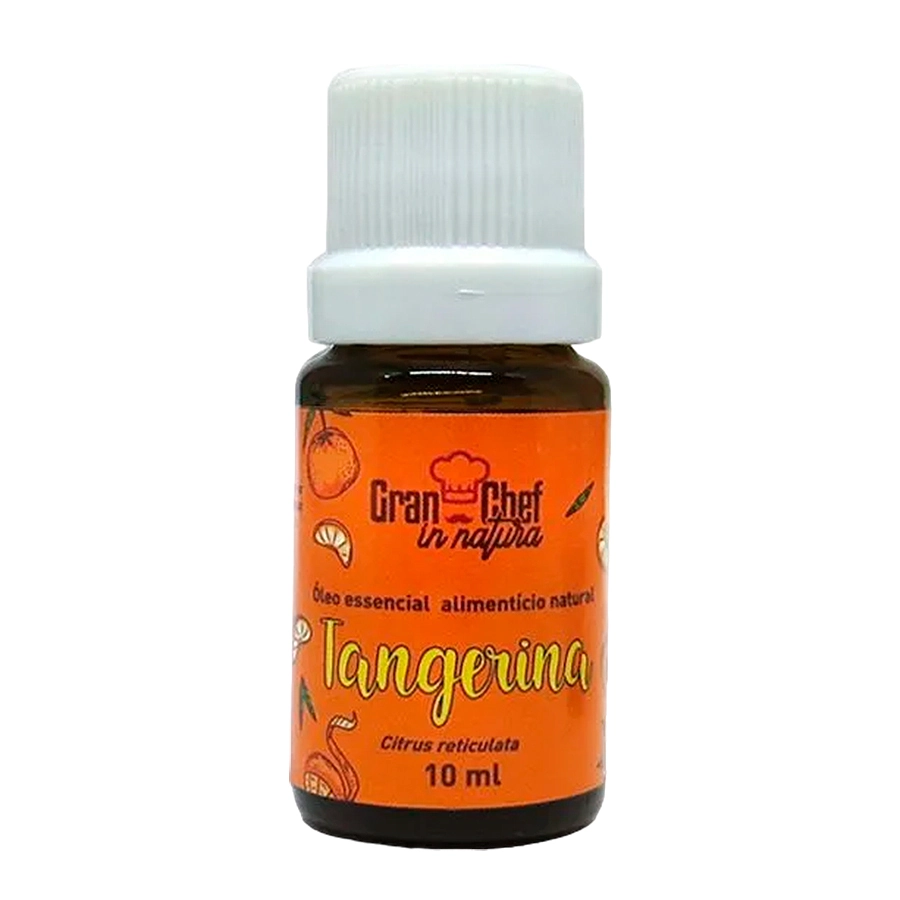 Oleo Essencial Natural Tangerina 10ml Gran Chef