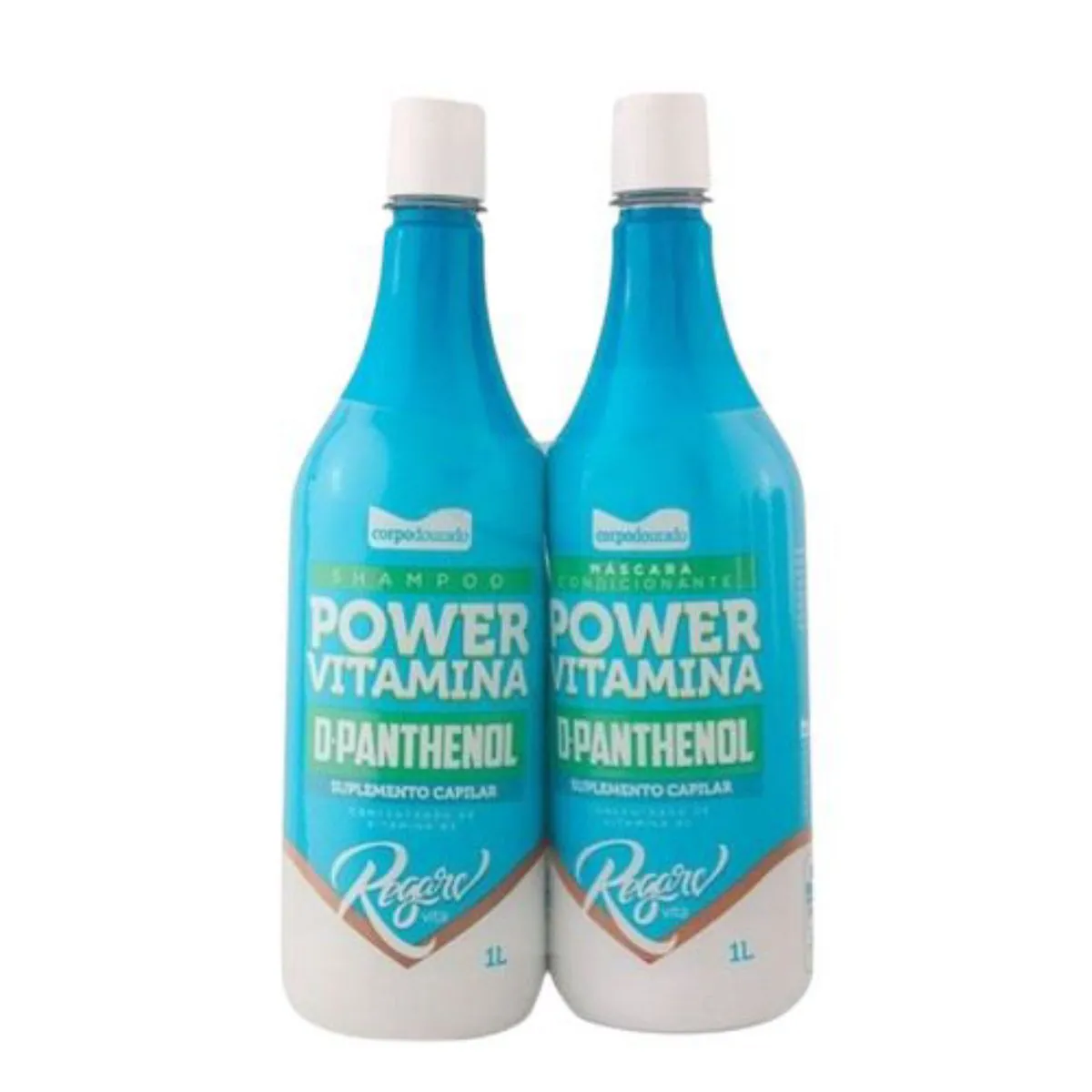 Shampoo + Condicionador Corpo Dourado 100ml Power Vitamina