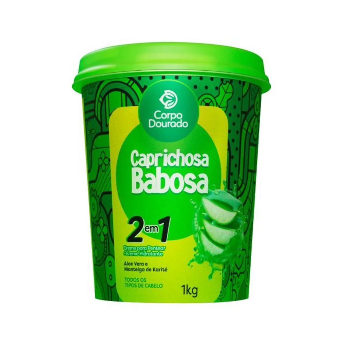 Creme Trat Corpo Dour 2em1 1kg Capric Babosa