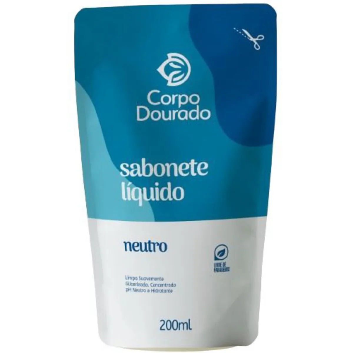 Sab Liq C.dourado Refil 200ml Neutro