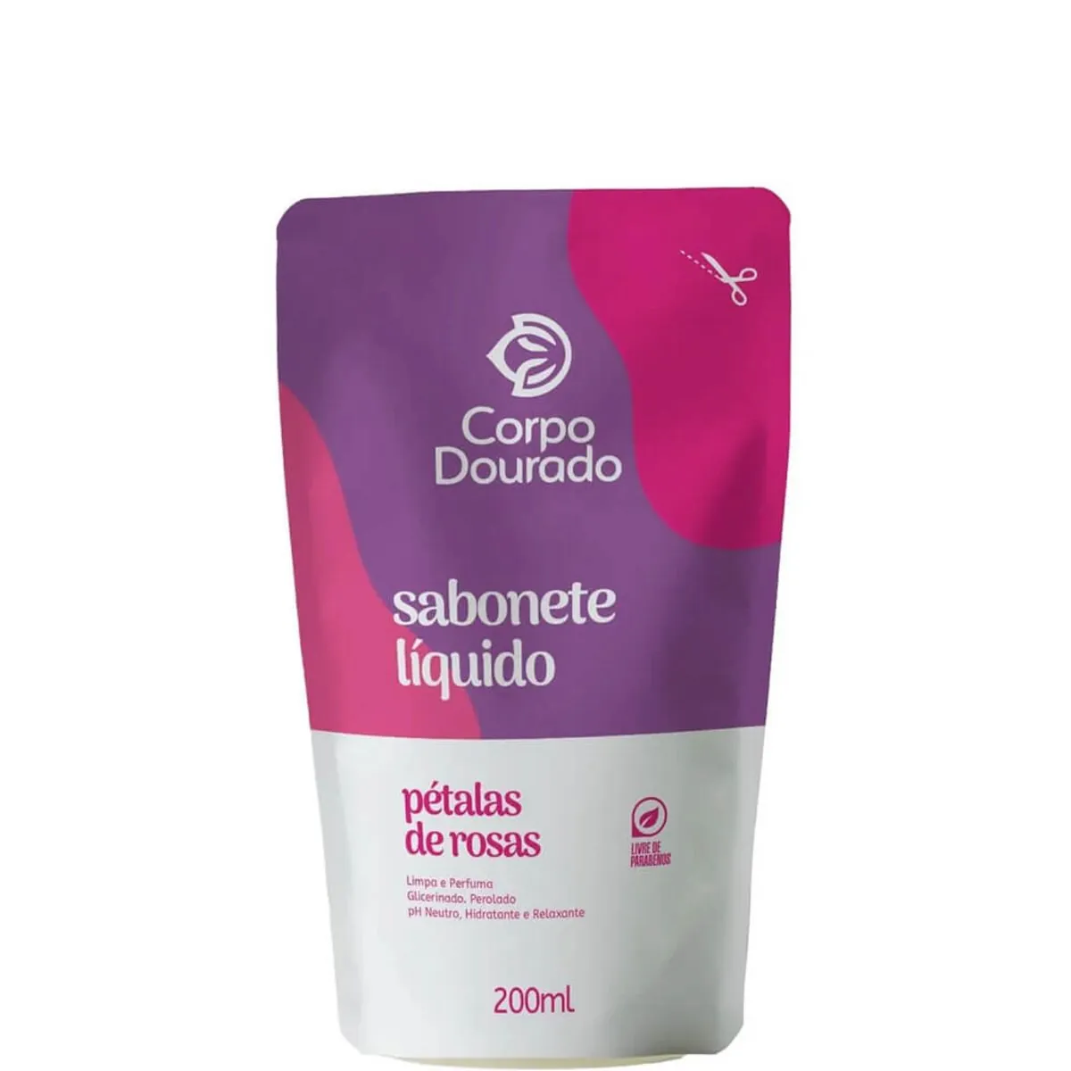 Sab Liq C.dourado Refil Pe 200ml