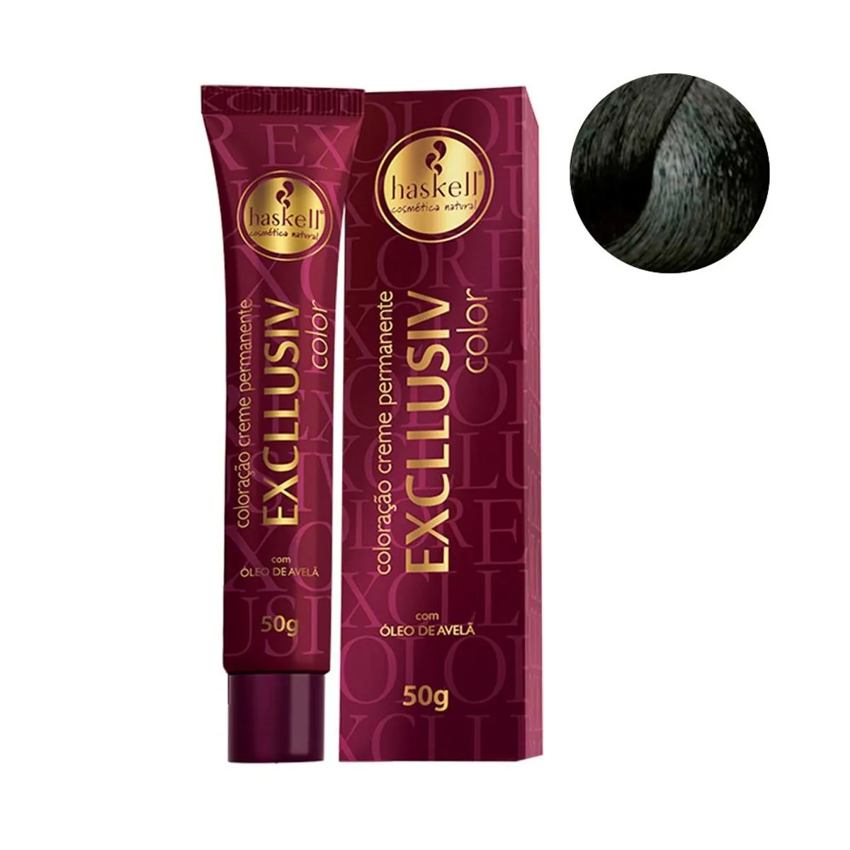 Tintura Haskell Excllusiv Color Preto 2.0