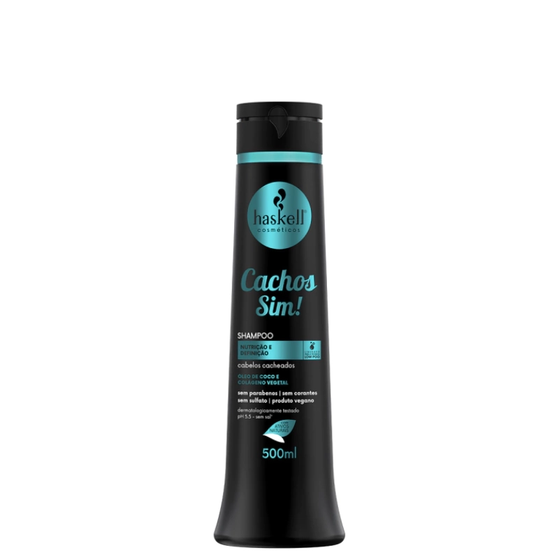 Shampoo Cachos Sim 500ml Haskell